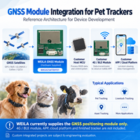 Module de positionnement GPS GNSS miniature pour collier d'animal et développement de dispositifs de suivi animal, intégration de matériel OEM