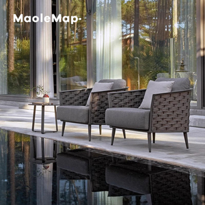 Muebles de exterior jardineros silla <span class=keywords><strong>terraza</strong></span> Balcón trenza ratán conjunto restaurante mesas y <span class=keywords><strong>sillas</strong></span> piscina Garten sofás <span class=keywords><strong>sillas</strong></span> de ratán - Product Image 6