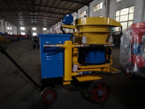 高品質ローター式ドライショットクリートマシン - コンクリート噴射機 - ギティングマシン 7m3/時 - Product Image 4