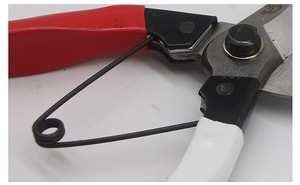 Cisailles de jardinage professionnelles japonaises RS YC6112 avec poignée en caoutchouc antidérapante et lame en acier inoxydable – Outil pour arboriculteurs - Product Image 4