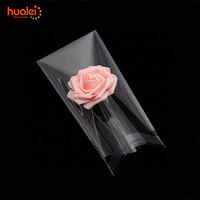 Sacs en plastique transparents OPP en cellophane autocollants recyclables avec logo OEM pour biscuits, bonbons, sushis