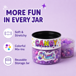 Kit de slime DIY pour enfants, slime coloré extensible et parfumé, jouet créatif pour jeu sensoriel, fournisseur en gros OEM ODM personnalisé - Product Image 2