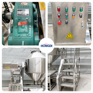 Mezclador de Cono doble de soja de grano de maíz de gran capacidad de acero inoxidable de grado alimenticio personalizable con escalera - Product Image 5