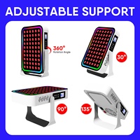 Lampu inframerah terapi wajah, lampu terapi 660nm & 850nm WAKTU & lampu merah untuk wajah, lampu terapi tubuh
