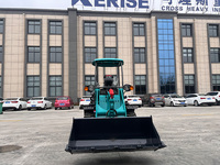 Mini Backhoe Loader 4x4 Hidrolik 1Ton 2Ton 3Ton Bersertifikasi EPA Daya Lebih Besar