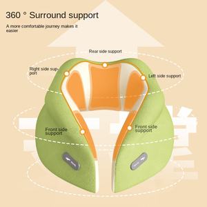 ZGBROTHERS YD-MF111 Nueva Almohada de Viaje Portátil de Otoño con Espuma Viscoelástica de Rebote Lento en Forma de U, 400 Hilos, para Avión - Product Image 5