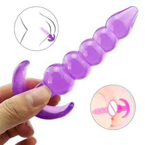 Erotic sex shop g-spot massager rotating long plug anal vaz plastic grand ass toys light vibrator for women and men