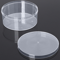13 Boîtes Rondes Transparentes en Acrylique SUNSHING Vides pour Snacks, Bonbons, Biscuits, Chocolats, Bijoux, Présentoir à Roses