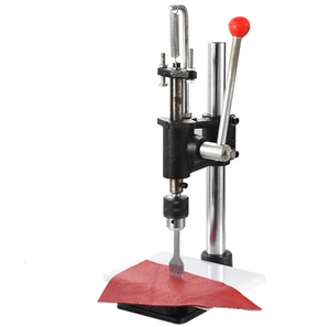 Prensa <span class=keywords><strong>de</strong></span> cuero manual, punzonadora <span class=keywords><strong>de</strong></span> <span class=keywords><strong>agujeros</strong></span> <span class=keywords><strong>de</strong></span> troquelado Artesanal <span class=keywords><strong>de</strong></span> cuero silencioso - Product Image 2
