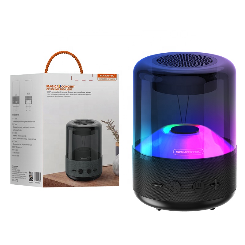 Портативный беспроводной динамик BT 400 с несколькими режимами фонаря, 5,0 мАч