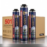 JUNBOM 501 Mousse PU de construction résistante à l'humidité pour l'installation de fenêtres et de portes, remplissage des interstices, fournisseur professionnel