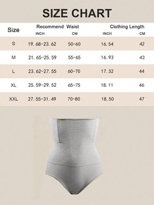 Shorty Gainant Taille Haute sans Couture pour Femmes, Grande Taille XS-6XL, Remonte-Fesses, Épais Tricoté, Amincissant Post-partum et Abdominal - Product Image 6