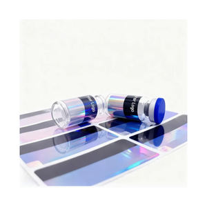 Échantillon gratuit de flacons en verre avec impression UV, 3 ml, 5 ml, 10 ml, flacon à aiguille, emballage d'autocollants, étiquettes de peptides pour flacon en verre - Product Image 1
