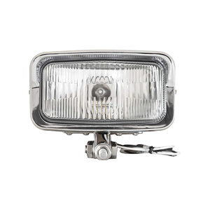 39-2-1-06 <span class=keywords><strong>Dixie</strong></span> 6V 45W Conjunto de Faro Delantero Cromado para Motocicleta, Lámpara Rectangular - Product Image 1