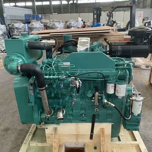 Groupe électrogène marin Cummins 6CT8.3-GM129 à démarrage électrique, moteur 4 temps refroidi par eau, ensemble groupe électrogène in-bord - Product Image 2