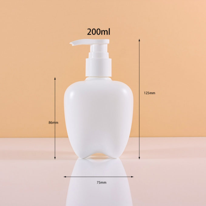 200ml Toothpaste Bottle - HDPE Plastic for Kids' Dental Care