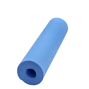 Tapete de yoga para crianças, tapete personalizado, ecológico, barato, tpe, macio, durablle, azul marinho, personalizado, antiderrapante