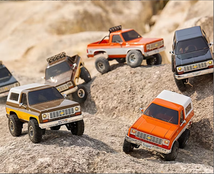 Voiture télécommandée électrique 4x4 FMS FCX24 K5 Blazer RTR à l'échelle 1:24 avec essieux portiques en ABS et nylon, radiocommande 2.4G, jouet de loisir - Product Image 5