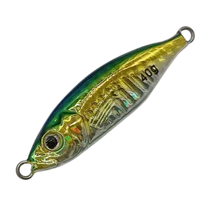 LF232-LEAD FISH 20g/30g/40g/60g Handmade Shore Jigging Lures Saltwater Sea Water Casting Lure Trolling Jig From Weihai