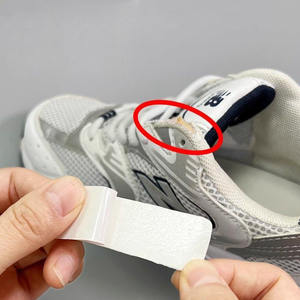 Mehrfarbiger Selbstklebender PU-Leder Ausgefranster und Durchstochener Fersen-Reparaturflicken für Sportschuhe und Sneaker - Product Image 3