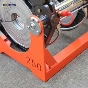 Máquina de Fusión a Tope Semiautomática Hidráulica de 250 mm <span class=keywords><strong>para</strong></span> Tuberías de Plástico de 90-250 mm - Product Image 1