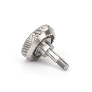 Step knurled adjustment knob screw tool-free hand-screw <b>fastener</b> 304/316 stainless steel high wear resistance and durability - Product Image 1