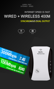 Repetidor <span class=keywords><strong>WiFi</strong></span> 2,4G <span class=keywords><strong>Router</strong></span> <span class=keywords><strong>WiFi</strong></span> 300Mbps Expandir el rango de <span class=keywords><strong>señal</strong></span> <span class=keywords><strong>WiFi</strong></span> Mejorar la calidad de Internet 802.11n Soporte WPS - Product Image 3