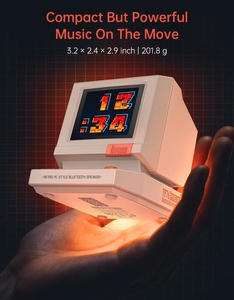 <span class=keywords><strong>Divoom</strong></span> MiniToo Retro, Altavoz Portátil de Plástico de 5W con Pantalla Pixel, Caja de Música Estilo Computadora, Regalo - Product Image 2