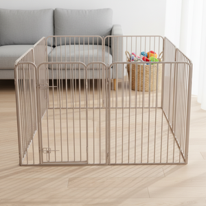 Heavy-Duty Collapsible Dog Solid Simple Breathable Exercise Pen Powder-Coated High Quality Durable <strong>Pet</strong> Fence Large Movable <strong>Run</strong> - Product Image 5