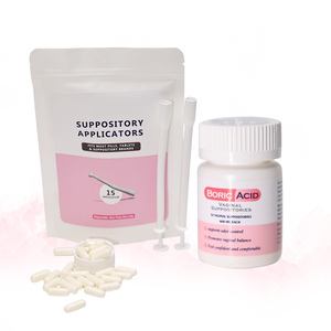 Supposte di acido borico supporta capsule vaginali di equilibrio pH controllo degli odori Vagina Detox pillole <span class=keywords><strong>Yoni</strong></span> pop - Product Image 2