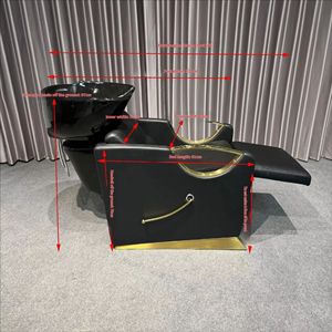 Sillón Lavacabezas de Diseño Moderno Z con Tazón Negro, Precios al por Mayor para Centros de Belleza y Barberías - Product Image 6