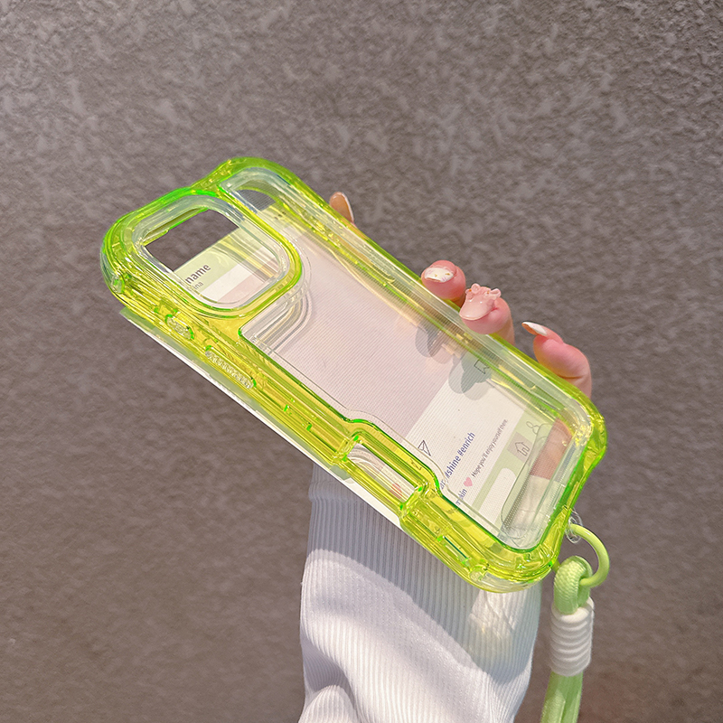 Clear fluorescent green