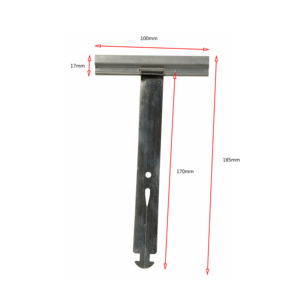 Accessoires <span class=keywords><strong>pour</strong></span> portes et fenêtres à volets roulants en alliage d'aluminium, crochets à ressort <span class=keywords><strong>de</strong></span> sécurité <span class=keywords><strong>de</strong></span> 100mm x 170mm, connecteurs <span class=keywords><strong>pour</strong></span> tiges <span class=keywords><strong>de</strong></span> suspension - Product Image 2