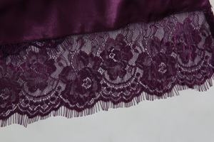 Pigiami lunghi da <span class=keywords><strong>donna</strong></span> in pizzo di seta abito in <span class=keywords><strong>raso</strong></span> con stampa di ghiaccio - Product Image 6