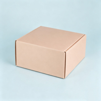 Boîte d'emballage postale personnalisée avec logo, grande, en carton ondulé, auto-adhésive, avec fermeture à glissière auto-adhésive