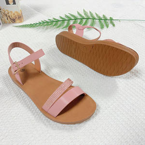 Sandalias planas de diseño para mujer, chanclas planas de estilo vintage con agujeros, venta al por mayor - Product Image 5