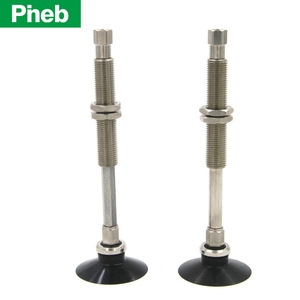 ข้อต่อถ้วยดูดสุญญากาศ Pheb ไนไตรล์ ซิลิโคน สีดำ สำหรับระบบลม - Product Image 1