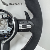 Volant sport en cuir pleine fleur pour BMW M2 M3 M4 M5 M6 E46 E60 E90 E92 F10 F22 F30 F32 F35 Series