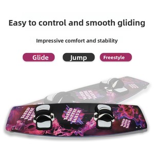 Tabla de Kitesurf Hidroala para Deportes Acuáticos Transfronterizos, Esquí Acuático Flotante Ligero de Fibra de Carbono y Fibra de Vidrio Antideslizante para Principiantes - Product Image 3