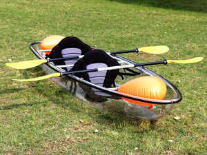 เรือคายัคใสเรือแคนูเรือคายัค<span class=keywords><strong>ใส</strong></span>พร้อมไฟ LED เป็นที่นิยมในทะเล - Product Image 6