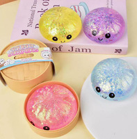 Meilleures ventes : Squishies Taba anti-stress, grands, arc-en-ciel, scintillants, souriants, en forme de boulette et de bao bun, boîte mystère