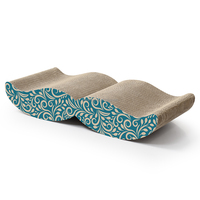 Griffoir pour chat en forme de moustache, jouet pour chat, planche à griffer en papier