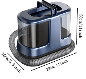 Aspiradora Portátil de Mano sin Bolsa para Alfombras, 450W, 3 en 1, Limpiador de Manchas Húmedas/Secas para Tapicería, para Uso en el Hogar/Tienda de Mascotas/Lavado de Autos - Product Image 2