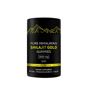 Caramelle Gommose allo <span class=keywords><strong>Shilajit</strong></span> per Adolescenti, Adulti e Donne in Gravidanza - Supporto Immunitario - Product Image 1