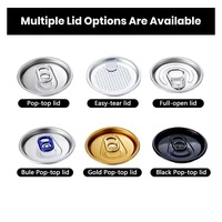 Vente en gros de bouteilles en plastique transparentes de 8 oz, 12 oz, 13 oz, 16 oz pour gâteaux, lait, thé, café, jus, cola, soda, boissons, avec couvercle en aluminium