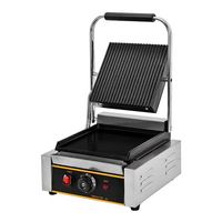 Presse Panini Gaz Machine à presser les plaques sandwich à gaz