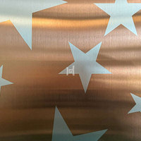 Bobine de plaque d'acier inoxydable décorative BA Aisi DIN bonne résistance à la Corrosion HL finition de Surface 2B flexion feuille de découpe Laser