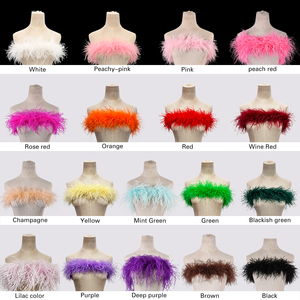 शानदार 8-10 सेमी ऑस्ट्रिक पंख बोए 6 प्लाई रंग और शादी पार्टी की सजावट के लिए प्राकृतिक पैटर्न - Product Image 6