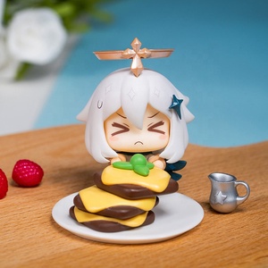 Vente en gros de figurines authentiques APEX <span class=keywords><strong>Genshin</strong></span> <span class=keywords><strong>Impact</strong></span> <span class=keywords><strong>Paimon</strong></span> sur le thème de la nourriture, boîte mystère, articles de collection, décorations non alimentaires d'urgence - Product Image 3