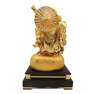 Cuộc Sống Lớn Kích Thước Vàng Màu Sắc Vàng Bức Tượng Quà Tặng Nhựa Phong Thủy Trung Quốc Chất Béo Budai Đứng Hạnh Phúc Cười Phật Tượng Cho Bán - Product Image 4